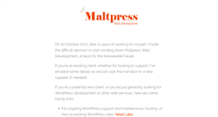 Desktop Screenshot of maltpress.co.uk